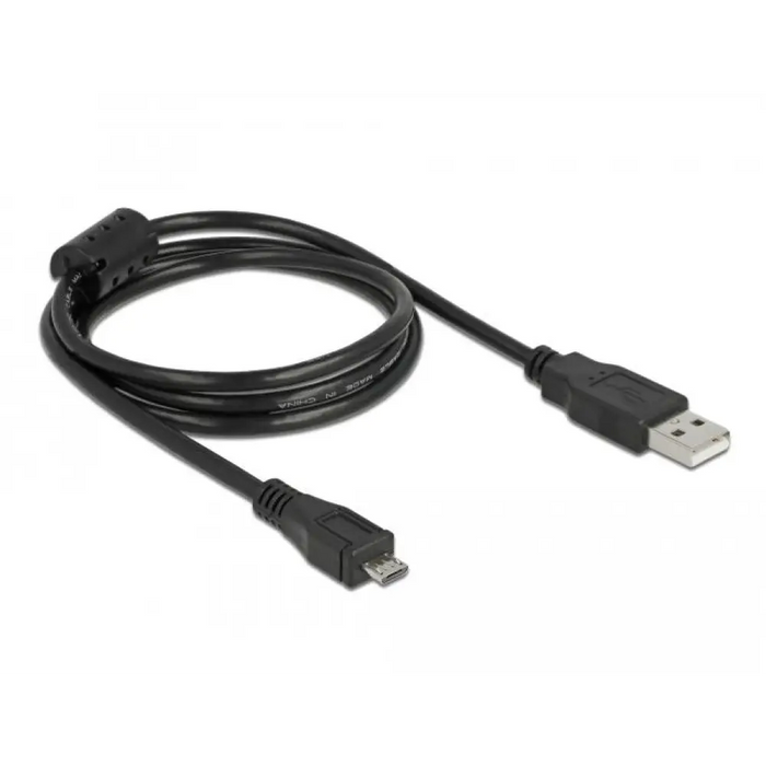Кабел DeLock USB-A мъжко - MicroUSB-B мъжко USB 2.0 1