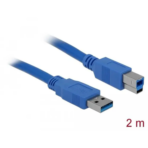 Кабел Delock USB-A - USB-B 2m