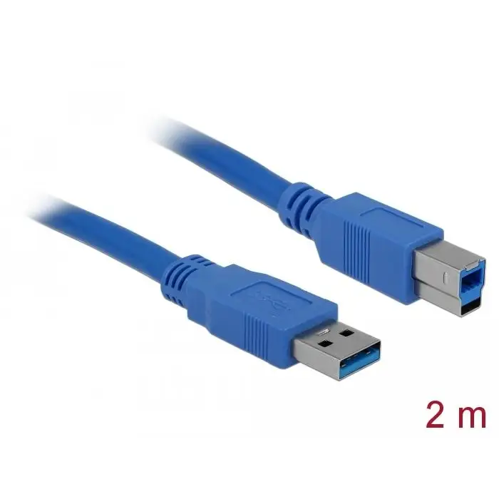 Кабел Delock USB-A - USB-B 2m