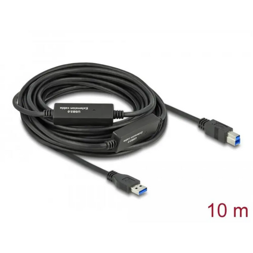Кабел Delock USB-A - USB-B USB 3.2 10м