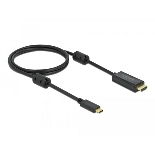 Кабел Delock USB-C - HDMI (DP Alt Mode) 4K 60 Hz 1 m Черен