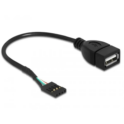 Кабел DeLock USB Pin header женско > USB 2.0 type-A женски