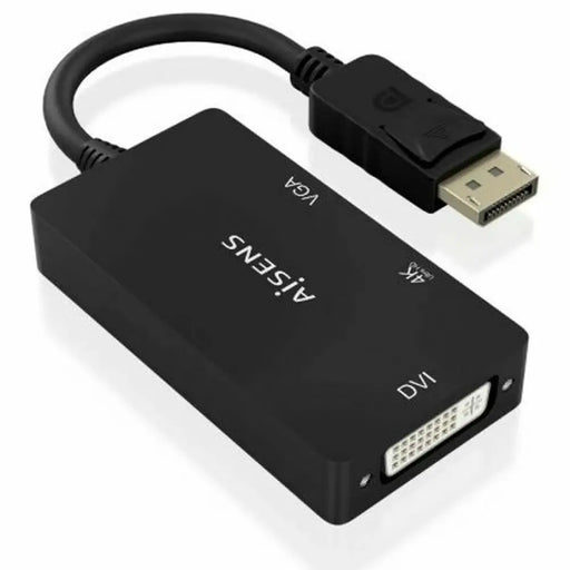 Кабел DisplayPort Aisens A125 0861 Черен 15 cm