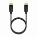 Кабел DisplayPort Aisens A124-0738 Черен 1 m 4K Ultra HD