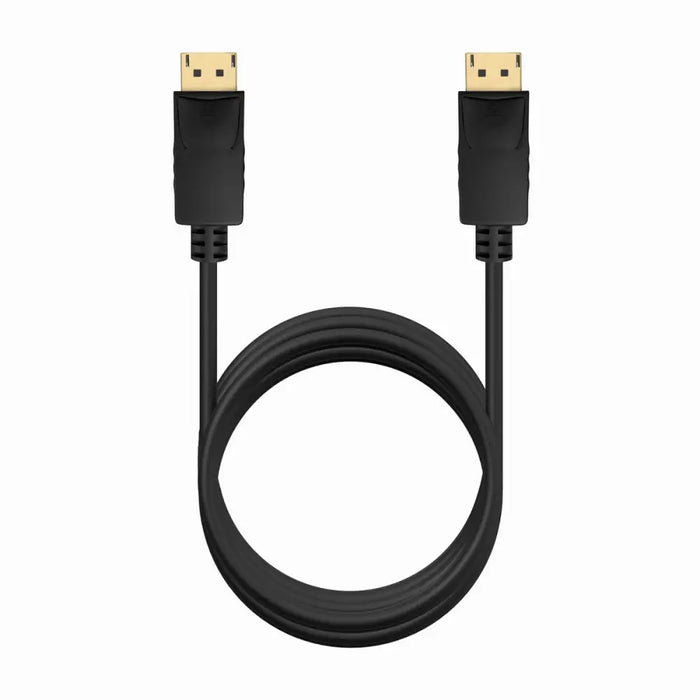 Кабел DisplayPort Aisens A124-0740 4K Ultra HD Черен 2 m