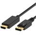 Кабел DisplayPort Ewent EC1430 HDMI Черен