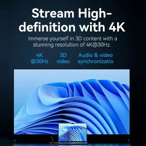 Кабел DisplayPort към HDMI Vention HFOBJ 5 m
