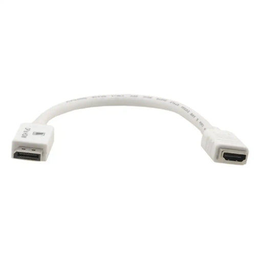 Кабел DisplayPort към HDMI Kramer DP - HDMI 0.3m Бял 30 cm