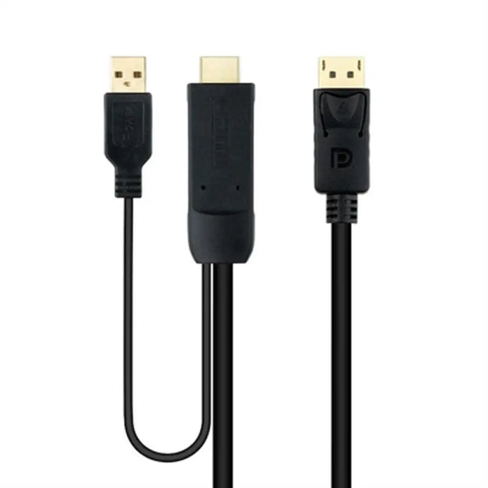 Кабел DisplayPort към HDMI NANOCABLE 10.15.4352 Черен 1,8 m
