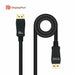 Кабел DisplayPort NANOCABLE 10.15.2501 Черен 1,5 m (1,5 m)