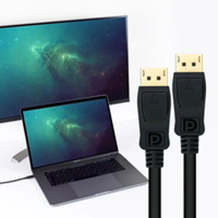 Кабел DisplayPort NANOCABLE 10.15.2601-L150 Черен 1,5 m