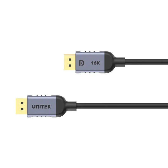Кабел DisplayPort Unitek C1626GY01-2M Черен 2 m