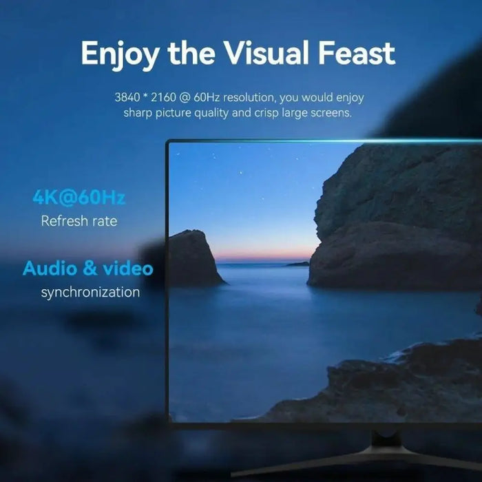 Кабел DisplayPort Vention HAKBJ