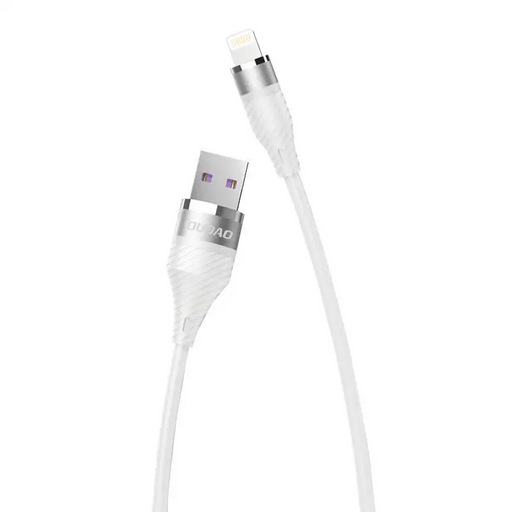 Кабел Dudao L10Pro USB към Lightning 5A 1.23m бял