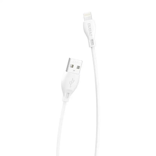 Кабел Dudao L4 USB към Lightning 5A 2m бял