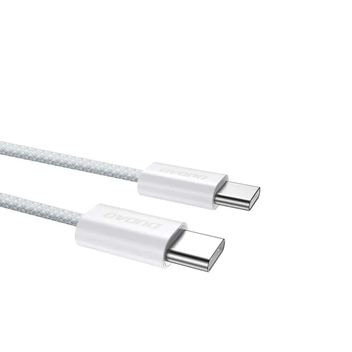 Кабел Dudao L6C PD 60W USB-C към 1m бял