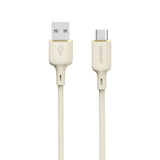 Кабел Dudao L7SC USB-A към USB-C 5A 1m бежов