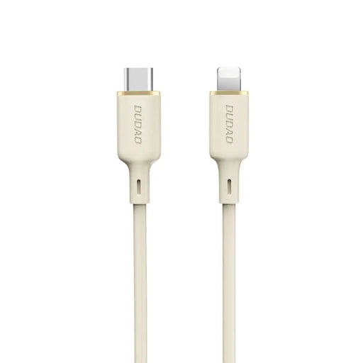 Кабел Dudao L7SCL USB-C към Lightning 30W 2m бежов