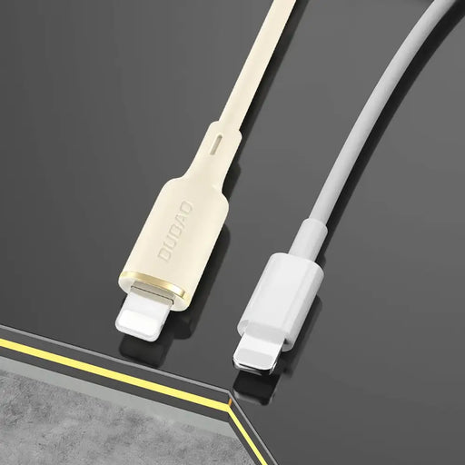 Кабел Dudao L7SL USB-A към Lightning 5A 1m бежов