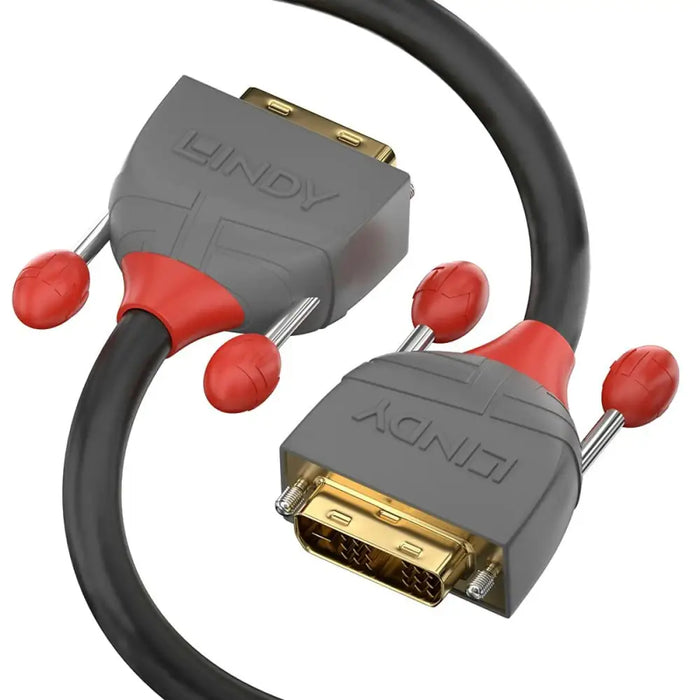 Кабел DVI LINDY 36243 Черен 25 m