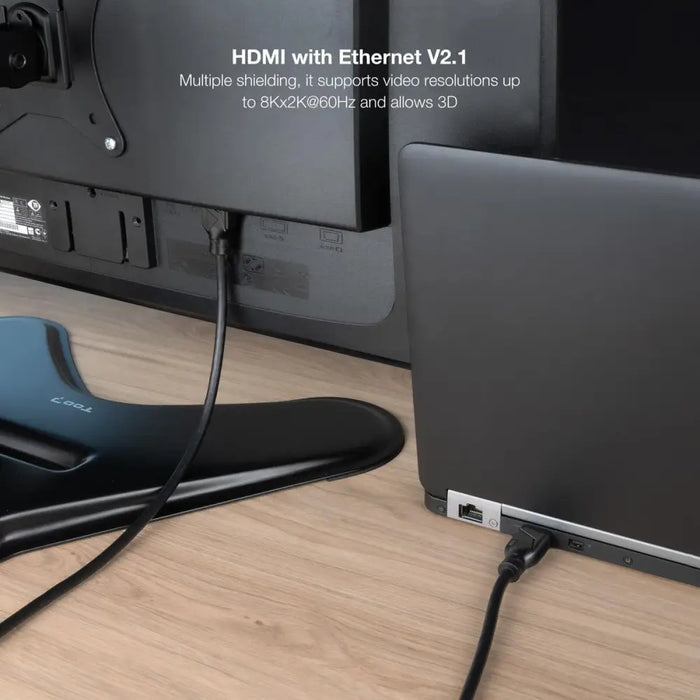 Кабел DVI NANOCABLE 10.15.8305 5 m Черен