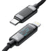 Кабел Essager EXCTL-LG0A-P USB-C / Lightning 29W 1m