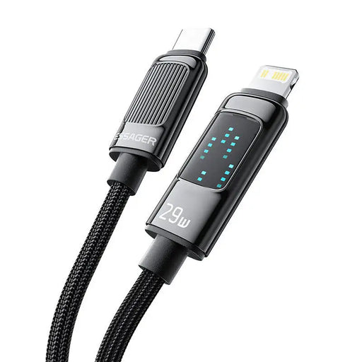 Кабел Essager EXCTL-LG0A-P USB-C / Lightning 29W 1m
