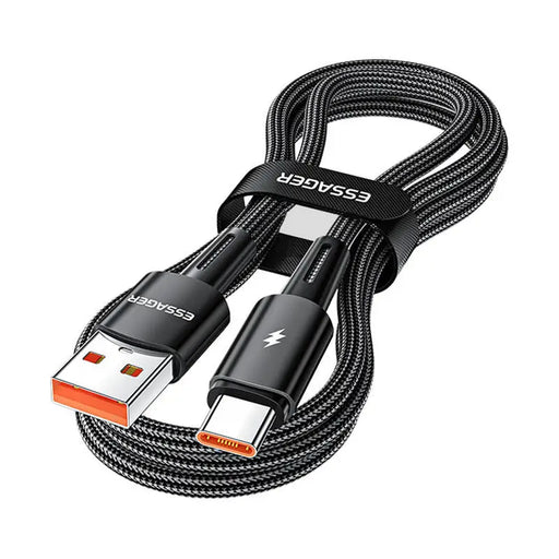 Кабел Essager USB - A към USB - C 120W 2m черен