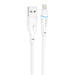 Кабел Foneng X101 USB-A / Lightning 2,4A 1,2m бял