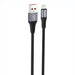 Кабел Foneng X112 USB-A / Lightning 2.4A 1m черен