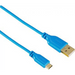 Кабел HAMA 135701 micro usb Flexi-Slim USB 2.0 0,75м син
