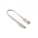 Кабел Hama 136109 MAGNET WHITE USB MICROUSB 0.2