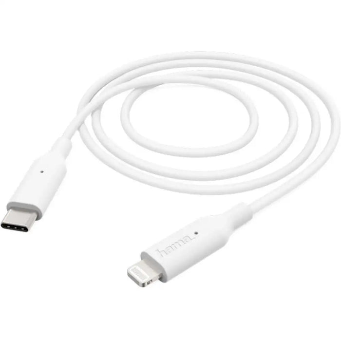 Кабел HAMA 183295 USB TYPE-C - LIGHTNING 1м Бял