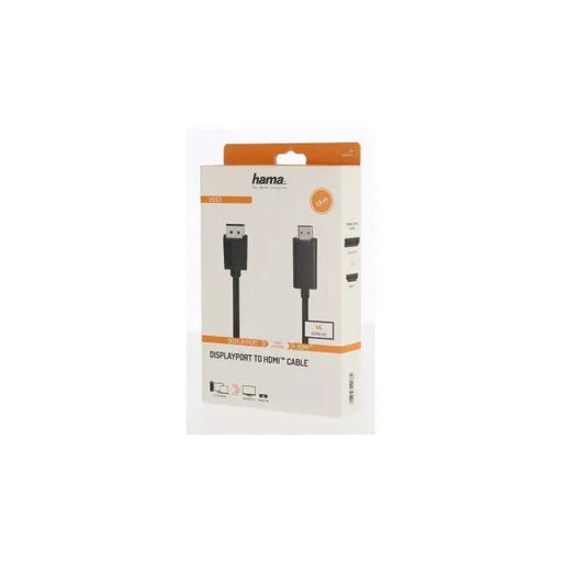 Кабел HAMA 200712 DisplayPort v.1.2 мъжко - HDMI