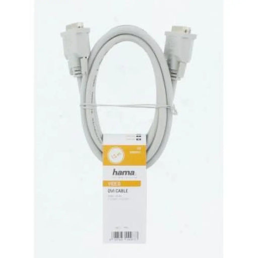 Кабел HAMA 200931 DVI мъжко - DVI мъжко 1.5 м Сив