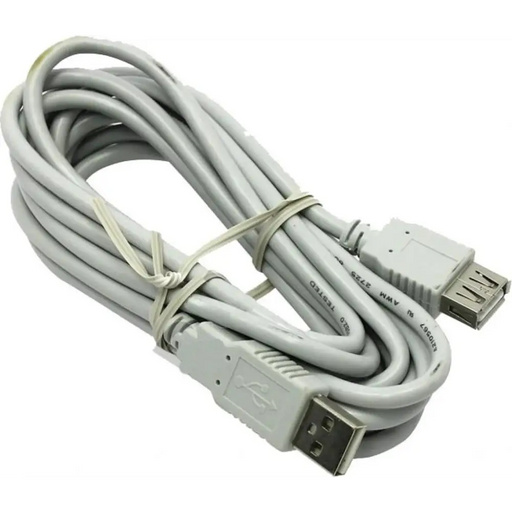 Кабел HAMA 30619 USB A-A,1.8m,удължителен