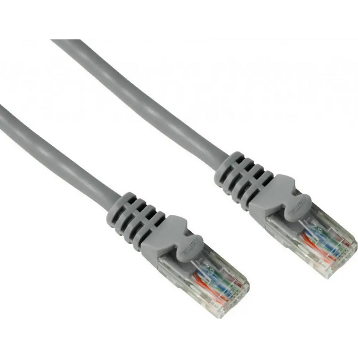 Кабел HAMA 46743 мрежов пач кабел cat.5e,5m,UTP,сив
