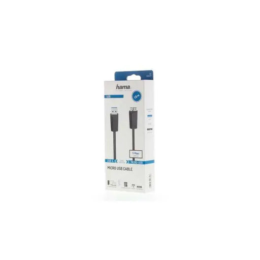 Кабел HAMA USB 3.0 A мъжко - USB 3.0 Micro-B