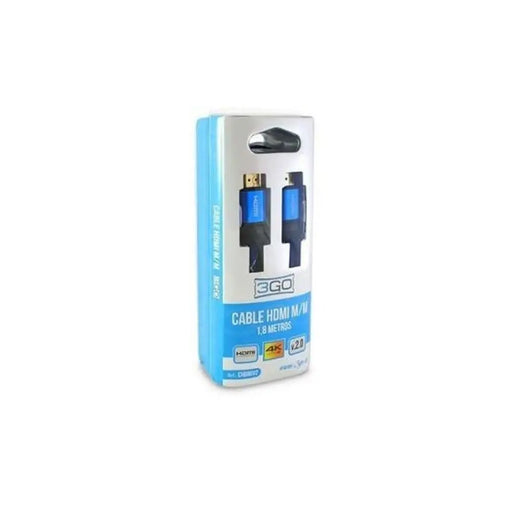 Кабел HDMI 3GO CHDMIV3 1,8 m Син