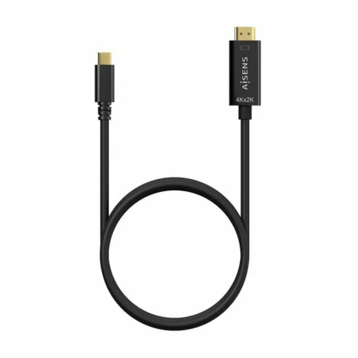 Кабел HDMI Aisens A109-0623 Черен 80 cm