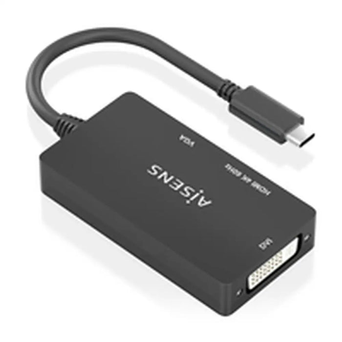 Кабел HDMI Aisens A109-0954 15 cm Черен