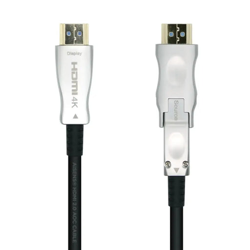 Кабел HDMI Aisens A148-0513 40 m Черен