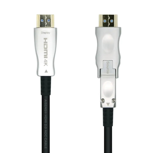 Кабел HDMI Aisens A148-0513 40 m Черен