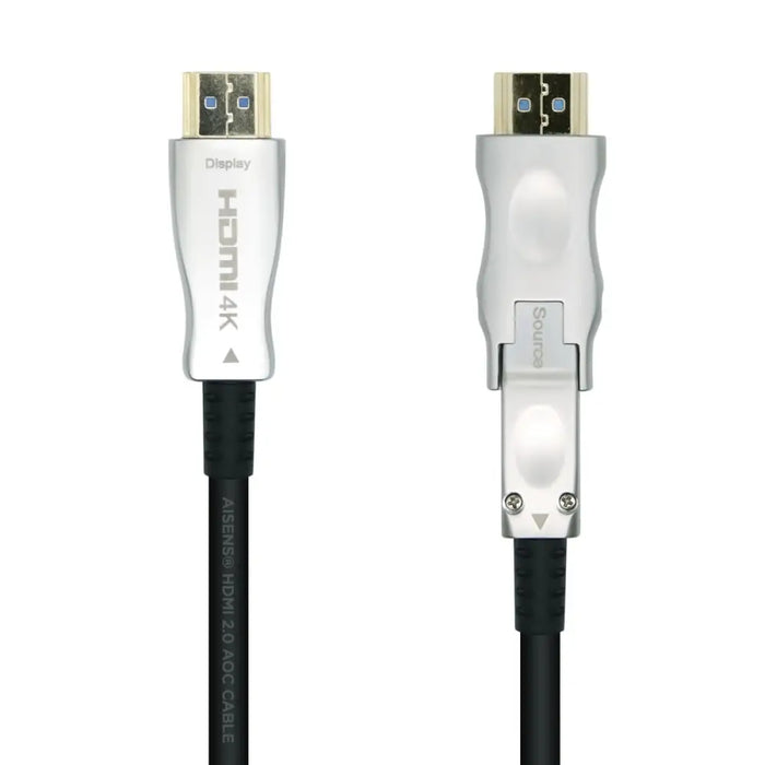 Кабел HDMI Aisens A148-0513 40 m Черен