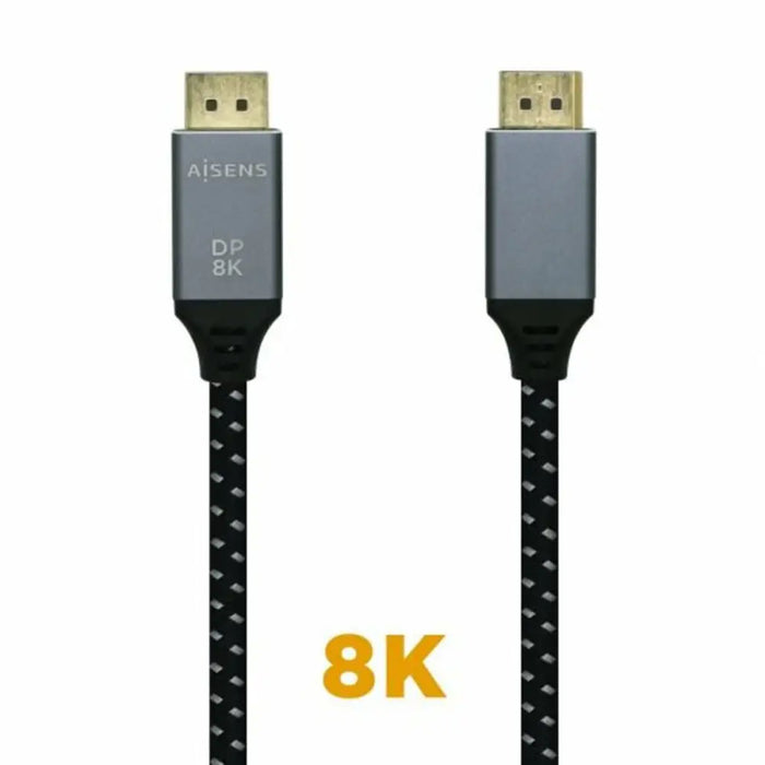 Кабел HDMI Aisens A149-0437 Черен Черен/Сив 2 m