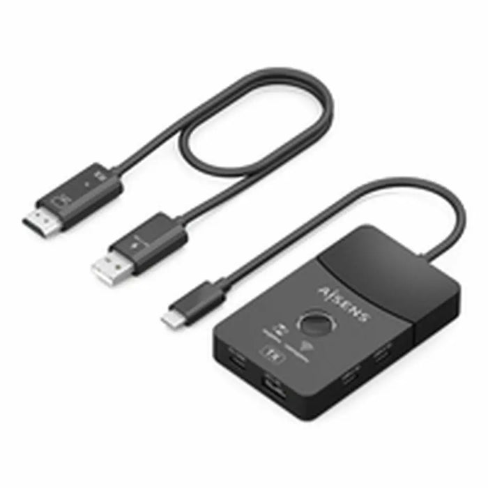 Кабел HDMI Aisens ASWL-H2KDC30M05-BK 4K Ultra HD