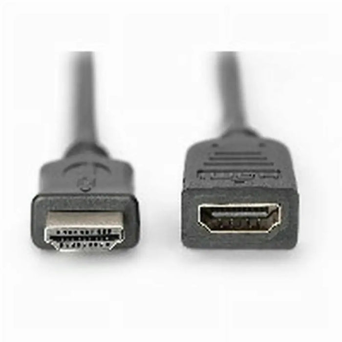 Кабел HDMI Digitus by Assmann AK-330201-050-S Черен 5 m