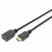 Кабел HDMI Digitus by Assmann AK-330201-050-S Черен 5 m