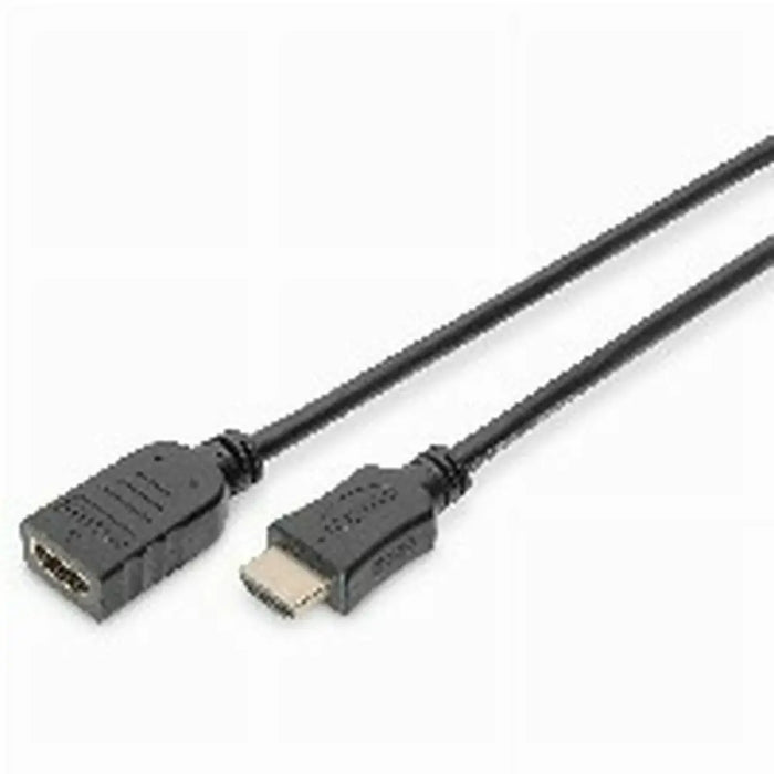 Кабел HDMI Digitus by Assmann AK-330201-050-S Черен 5 m