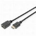Кабел HDMI Digitus by Assmann AK-330201-050-S Черен 5 m